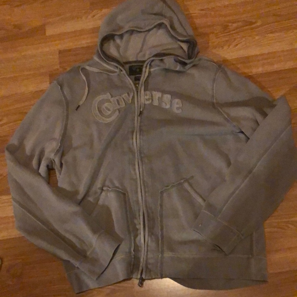 Vintage Converse Gray Hoodie